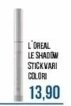 Beauty Si L'Oréal Le Shadow Stick vari colori offerta