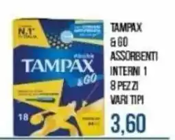 Beauty Si Tampax & Go assorbenti interni offerta