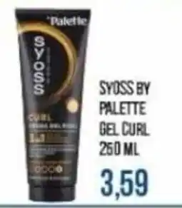 Beauty Si Syoss by Palette gel curl offerta