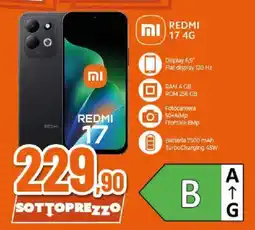 Ipercoop Redmi 17 4G offerta