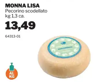 Monna Lisa Pecorino scodellato