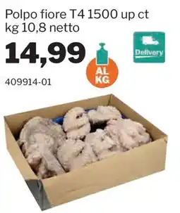 GrosMarket Polpo fiore T4 offerta