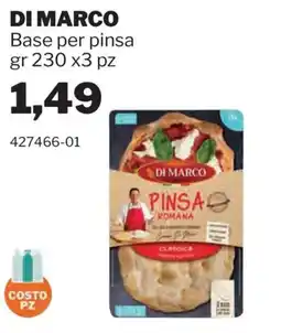 GrosMarket Di Marco pinsa romana classica offerta