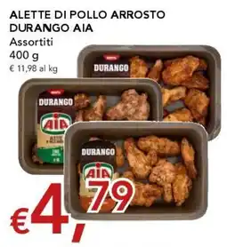 Migross Supermercati e Market Alette di pollo arrosto Durango Aia offerta