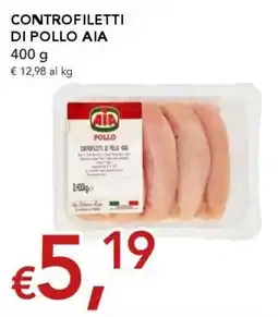 Migross Supermercati e Market Controfiletti di pollo AIA offerta