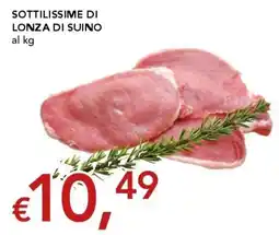 Migross Supermercati e Market Sottilissime di lonza di suino offerta