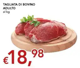 Migross Supermercati e Market Tagliata di bovino adulto offerta