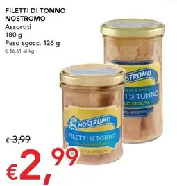 Migross Supermercati e Market Filetti di tonno Nostromo offerta