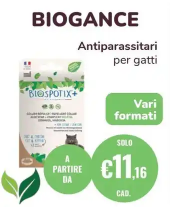 Biogance Antiparassitari per gatti