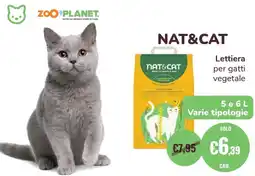 ZooPlanet Lettiera per gatti vegetale offerta