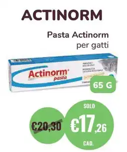 ZooPlanet Pasta Actinorm per gatti offerta