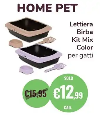 Lettiera Birba Kit Mix Color per gatti