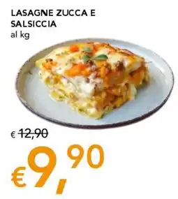 Migross Superstore Lasagne zucca e salsiccia offerta