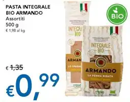 Migross Superstore Pasta integrale bio armando offerta