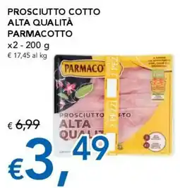 Migross Superstore Prosciutto cotto Parmacotto offerta