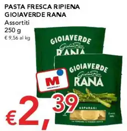 Migross Superstore Pasta fresca ripiena Gioiaverde Rana offerta