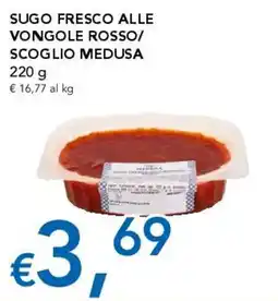 Migross Superstore Sugo fresco alle vongole rosso/scoglio medusa offerta