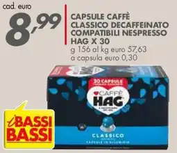 Italmark Caffè Hag classico decaffeinato offerta