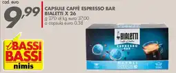Italmark Capsule caffè espresso bar Bialetti offerta