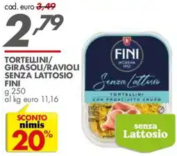 Italmark Tortellini senza lattosio Fini offerta