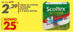 Italmark Carta da cucina Scottex Tuttofare offerta