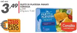 Italmark Filetti di platessa panati Consilia offerta
