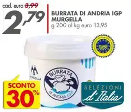 Italmark Burrata di Andria IGP Murgella offerta
