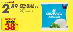Italmark Mozzarella Granarolo offerta