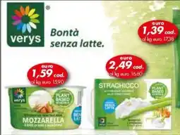 Italmark verys Mozzarella a base di soia e mandorle offerta