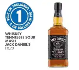 Italmark Whiskey Tennessee Sour Mash Jack Daniel's offerta