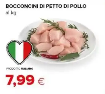Bocconcini di petto di pollo