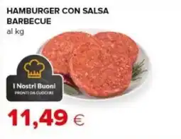Oasi Hamburger con salsa barbecue offerta