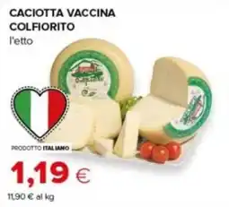 Oasi Caciotta vaccina colfiorito offerta