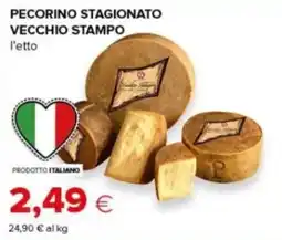 Oasi Pecorino stagionato vecchio stampo offerta