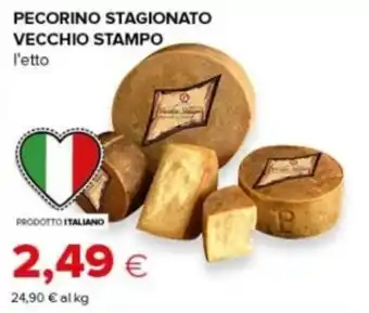 Oasi Pecorino stagionato vecchio stampo offerta