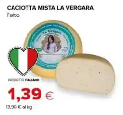 Oasi Caciotta mista La Vergara offerta