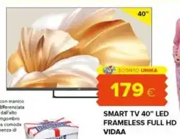 Oasi Smart TV 40" LED Frameless Full HD Vidaa offerta