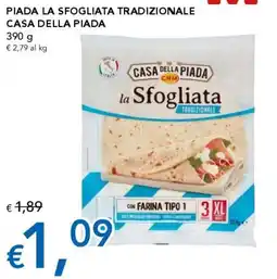 Migross Superstore Piada la sfogliata tradizionale Casa della Piada offerta