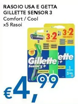 Migross Superstore Rasoio Gillette Sensor 3 offerta