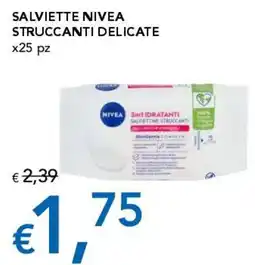 Migross Superstore Salviette Nivea struccanti delicate offerta