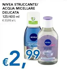 Migross Superstore Nivea struccante/ acqua micellare Delicata offerta