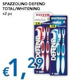 Migross Superstore Spazzolino defend total/whitening offerta