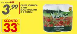 Italmark Carta igienica Maxi Tuscany offerta