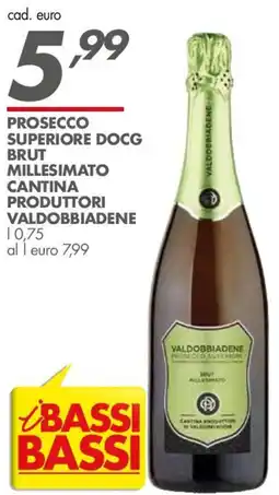 Italmark Prosecco superiore docg brut millesimato cantina produttori valdobbiadene offerta