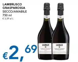 Migross Superstore Lambrusco Grasparossa Giacobazzi offerta