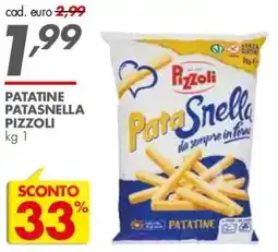Italmark Patatine Patasnella Pizzoli offerta