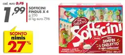 Italmark Sofficini Findus offerta