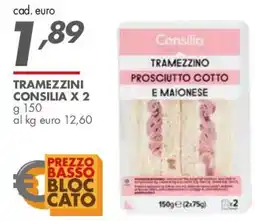 Italmark Tramezzini Consilia offerta