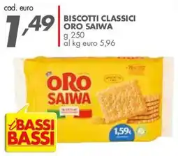 Italmark Biscotti classici Oro Saiwa offerta