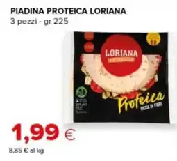 Oasi Piadina proteica Lorian offerta